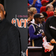 (L-R): Kanye West; Drake